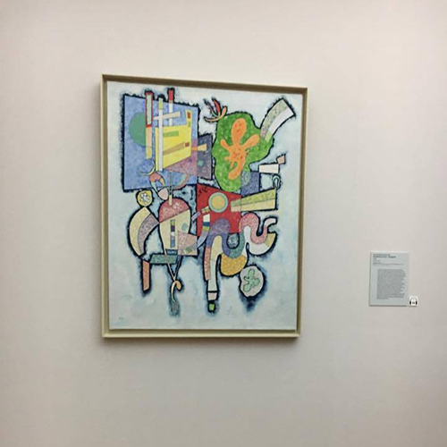 Kandinsky, "complexité simple (ambiguïté)", 1939