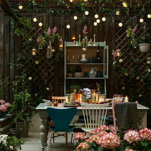 balcon jungle urbaine inspiration gypsy fleur et lumière guingette
